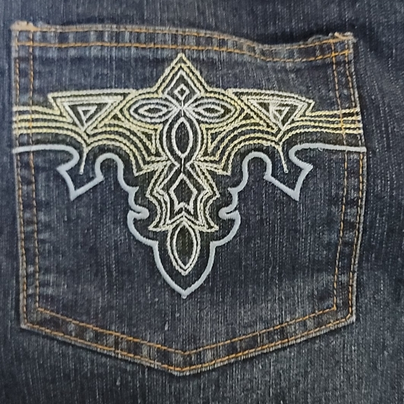 Out Jean Stretch Capri Size 20 (jr's) - Picture 5 of 7